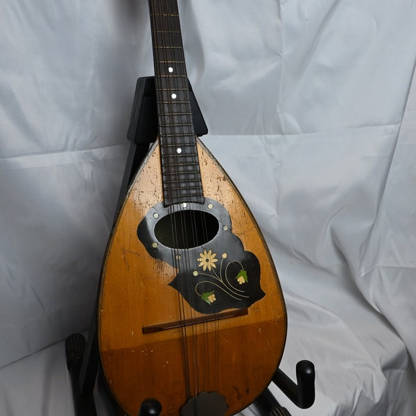 A Vintage 1940 Handmade Italian Orchestra Mandolin