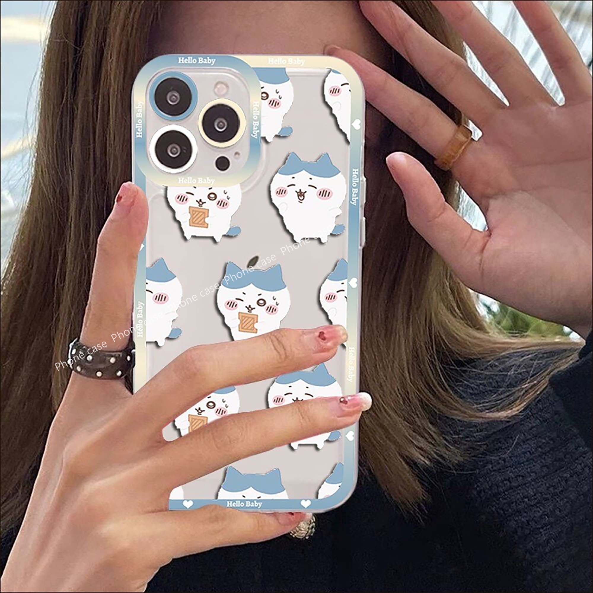 Cute Cartoon Chiikawa Phone Case for iPhone 14 Pro Max 14 - Etsy 