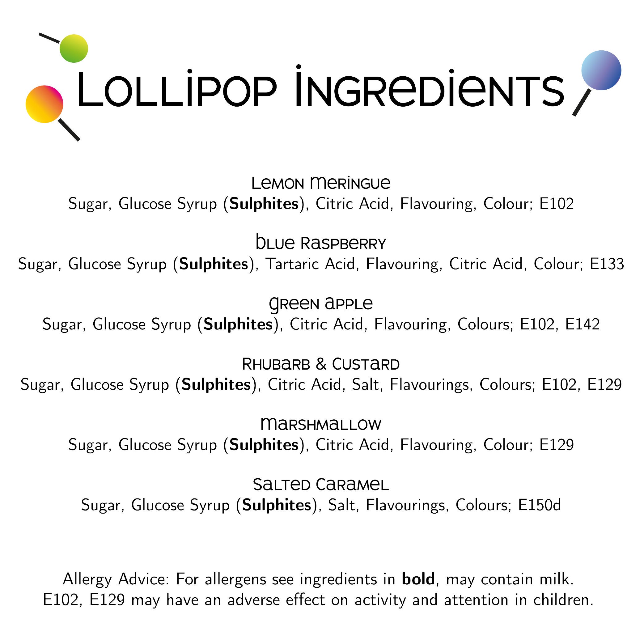 Personalised Lollies/lollipops/lolly Pops Custom Happy Birthday Banner Party Favours Etsy