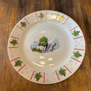 Vintage Mulberry Home Essentials, assiette plate Penguin Holiday 10,75 po. image 2