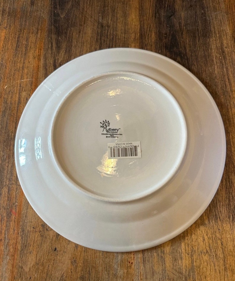 Vintage Mulberry Home Essentials, assiette plate Penguin Holiday 10,75 po. image 7