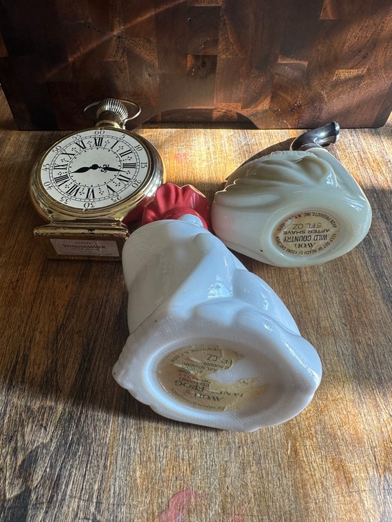 Set of 3 Vintage Avon Perfume Bottles ~ Frog~Dog … - image 6