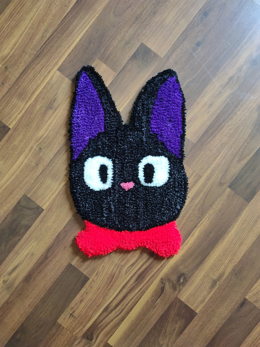 Kiki's Delivery Service Jiji Rug Studio Ghibli Etsy