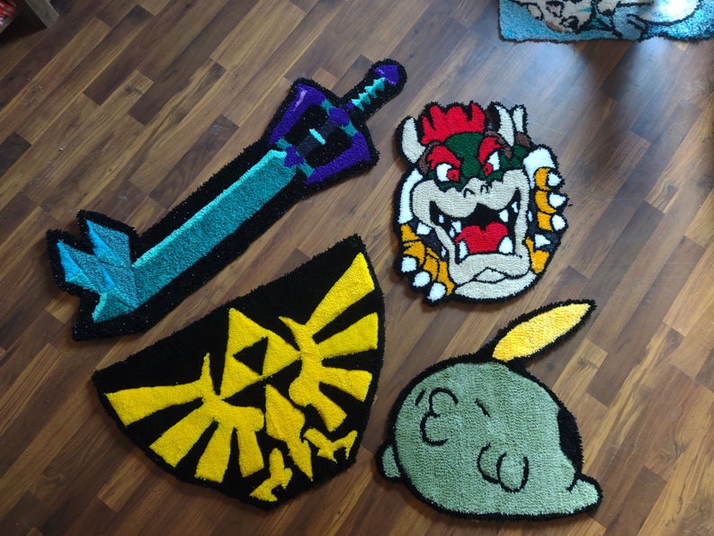 Custom Tufted Rug Design Your Own Rug Any Design Accepted Etsy