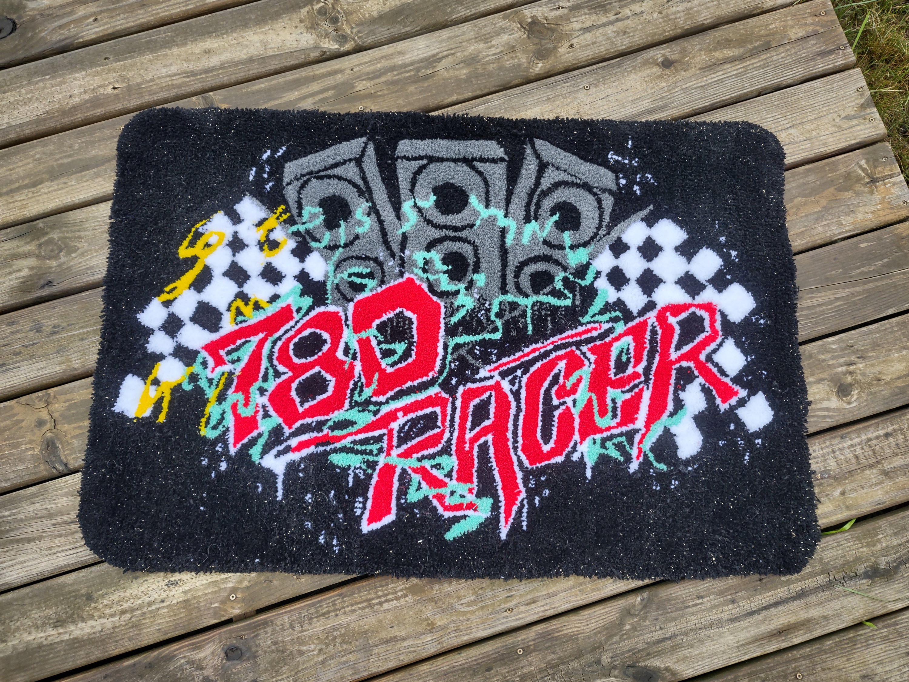 Custom Tufted Rug Design Your Own Rug Any Design Accepted Home Decor Game Room Decor Nerd Home