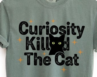 Cat Meme Shirt, Sarcasm T-Shirt, Unhinged TShirt, Weird Shirt, Funny Black Cat Tee, Silly Shirt, Cat Mom, Kitten Shirt, Dark Humor Shirt