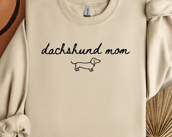 Dackel Sweatshirt, Dackel Sweatshirt, Dackel Sweatshirt, Dackel Mama Pullover, Dackel Geschenk, Hundeliebhaber Geschenk, Weiner Hunde Shirt