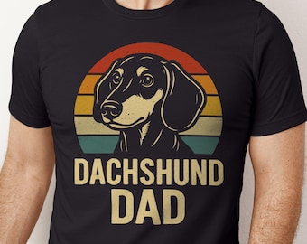 Dachshund Shirt, Vintage Dog Shirt, Weiner Dog, Dachshund Dad Shirt, Dachshund Gift, Dog Lover Gift, Dog Dad Shirt, Dog Shirts, Retro Shirt