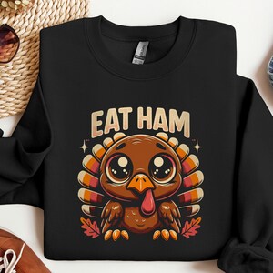 Whimsical Turkey Sweatshirt for Thanksgiving Lover | Cute Gift for Family | Funny Turkey T-Shirt | Cozy Fall shirt | Grateful Holiday Tee