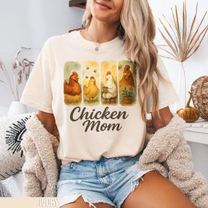 Chicken Shirt, Chicken Mom Gift, Chicken Gifts, Farm Girl Shirt, Chicken Lady Shirt, Country Living, Chicken Lover Gift, Farm Life Shirt