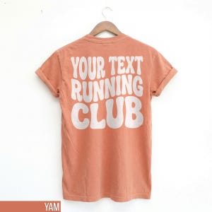 Running Club T-Shirt, Athletic Tee, Runner Shirt, Fitness Apparel, Sports Club Shirt, Workout Top, Unisex Running Group Tshirt