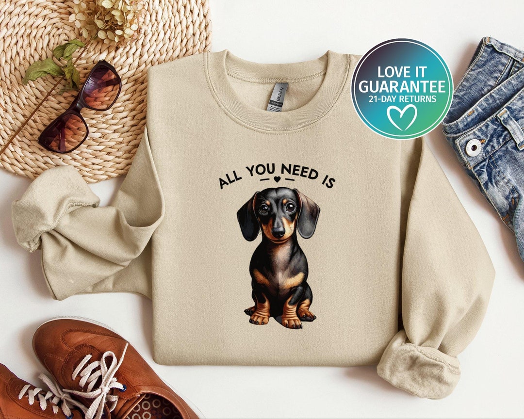 Sweat-shirt De Noël Teckel – Design Doxie – Taille XS Unisexe – Neuf Avec étiquettes – Cadeau Original