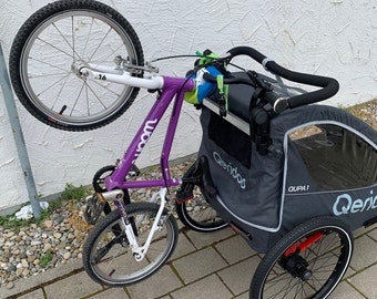 Qupa 1 kinderfietshouder voor de Qeridoo fietskar