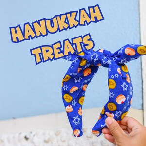 Hanukkah Treats Headband for Children & Adults- One Size Fits All- FREE SHIPPING