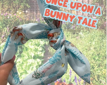 Once Upon a Bunny Tale Fabric Headband |  Hoppily Ever After! | Cute Classroom-Ready Style