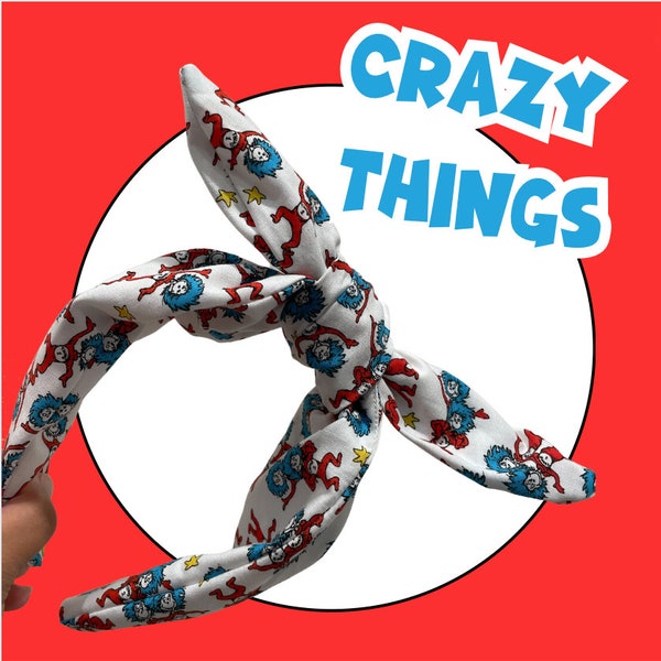 Crazy Things Headband for Children & Adults- One Size Fits All- FREE SHIPPING