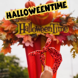 Halloweentime Fabric Headband for Children & Adults- One Size Fits All- FREE SHIPPING