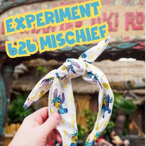 Experiment 626 Mischief Fabric Headband for Children & Adults- One Size Fits All- FREE SHIPPING