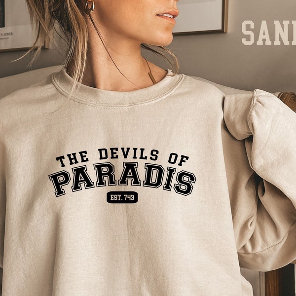 Anime Sweatshirt, Devils Of Paradis Sweatshirt, Attack Sweatshirt, Titan T-Shirt, Anime Inspired Gift, ACOTAR, Titan Sweatshirt