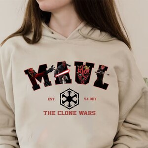 Darth maul hoodie hotsell