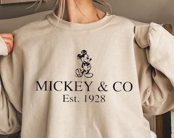 Mickey & Co Sweatshirt,Disney Shirts,Disney sweatshirts,Dısney Trıp Sweater,Disney Friends Shirt,Mickey And Friends Shirt,Disney Group Shirt