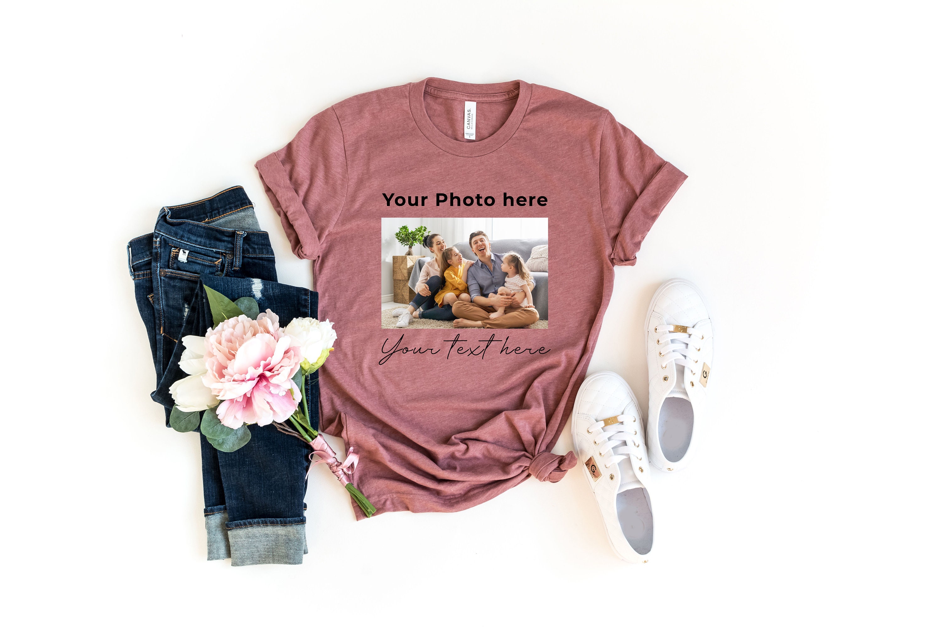 Discover Custom Photo Shirt, Custom Shirt With Photo, Photo Shirt, Family Photo Shirt