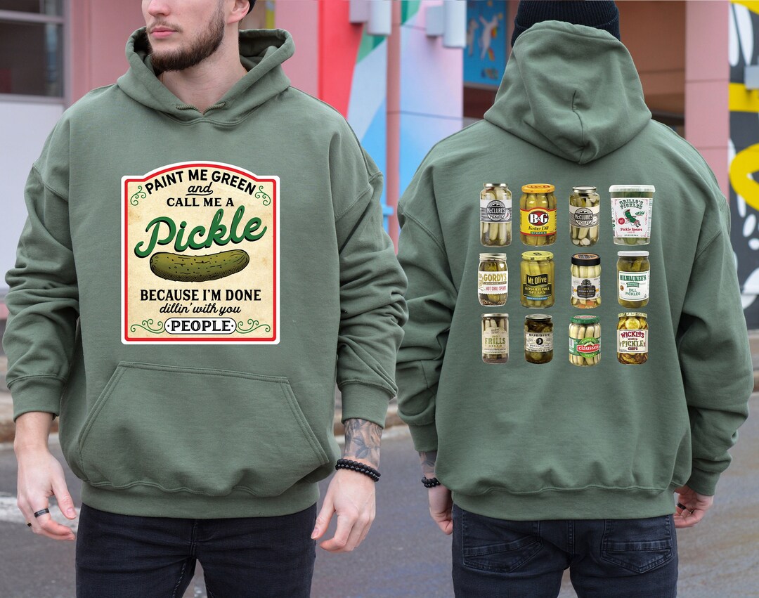 Boston Terrier Pickles Hoodie