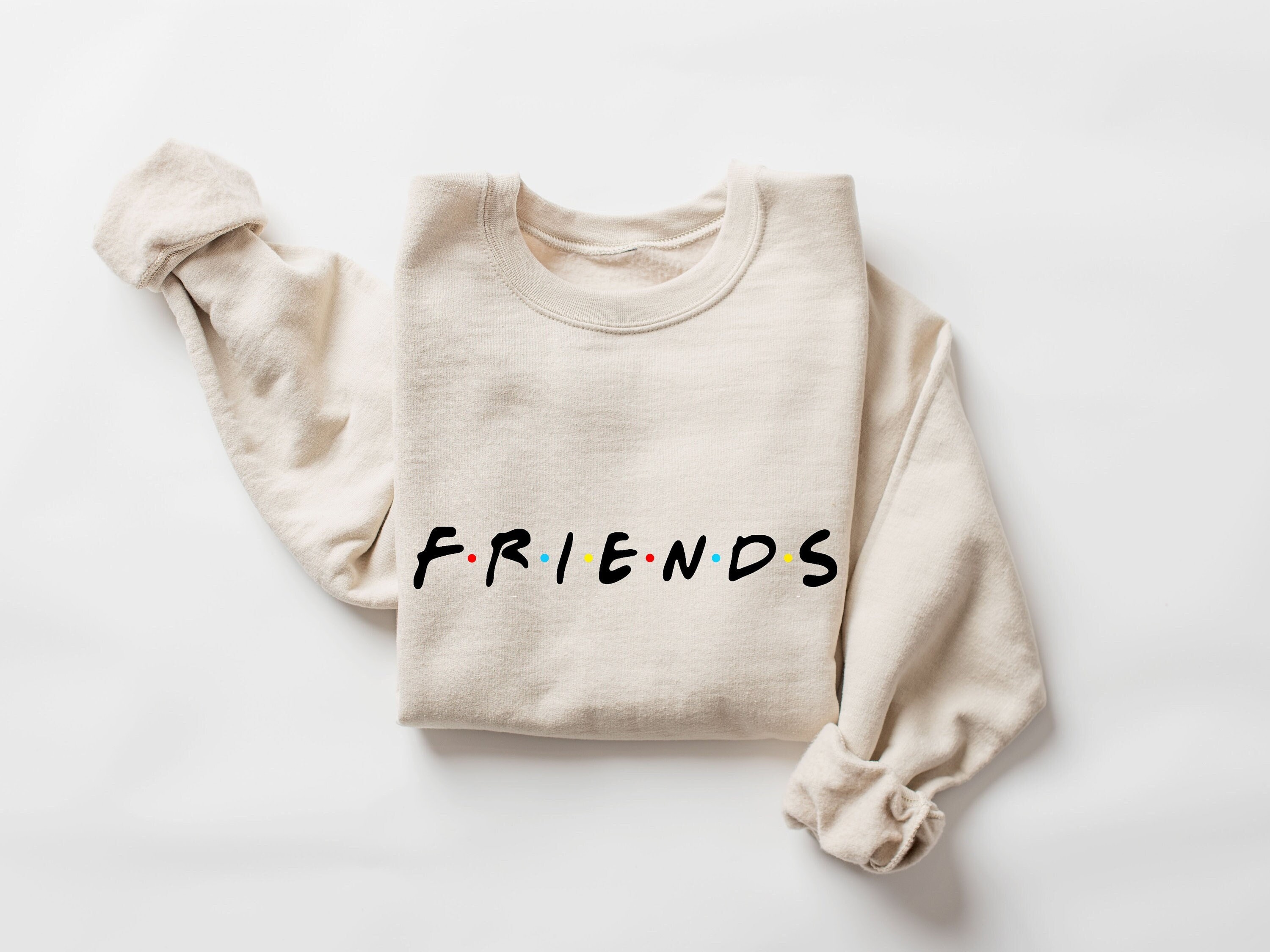Friends Font Sweatshirt - Etsy