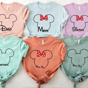 Custom Disney Family Shirts, Disney Family Vacation Shirts, Disney Shirts, Disney Trip Shirts, Disney Vacation Shirts,Disney Matching Shirts