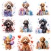 see more listings in the Puppy verjaardag clipart section