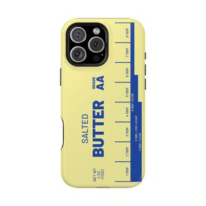 Butter Stick Phone Case Funny Cover for iPhone 16 Pro Max Funny Friend Gift