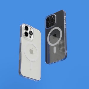 Klare iPhone 16 Hülle Magsafe 15 Pro Max 15 Plus 14 12 Transparent 13 Pro Phone Case No Design