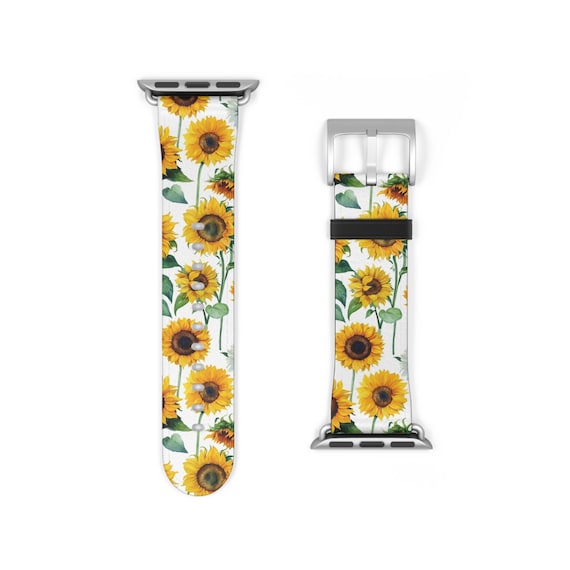 Floral Apple Watch 10 Band for Women Boho Summer Flowers  display picture 2