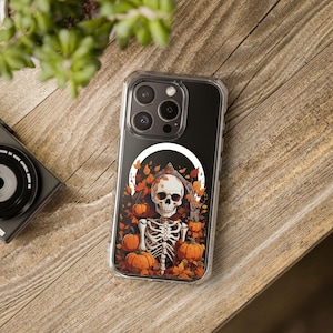 iPhone 15 Pro Max Fall Klar MagSafe Case 14 Pro Skeleton iPhone Touch Cover