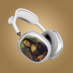 Mona Lisa AirPods Max Cover: Leonardo da Vinci Art Print Case