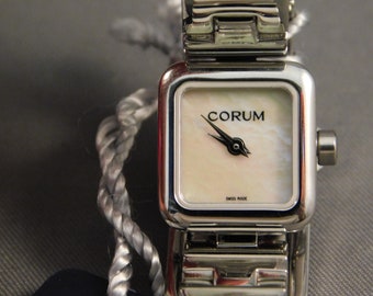 Corum Ladies Stainless Steel Boutique Edition Bracelet Watch