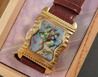 Disney The Three Caballeros Train Watch From the Disney Store Watch Collector’s Club Series IV