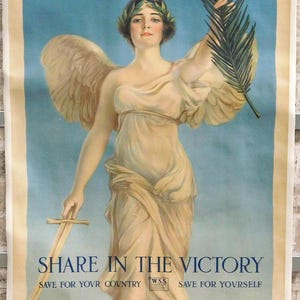 WWI Teil des Sieges Poster