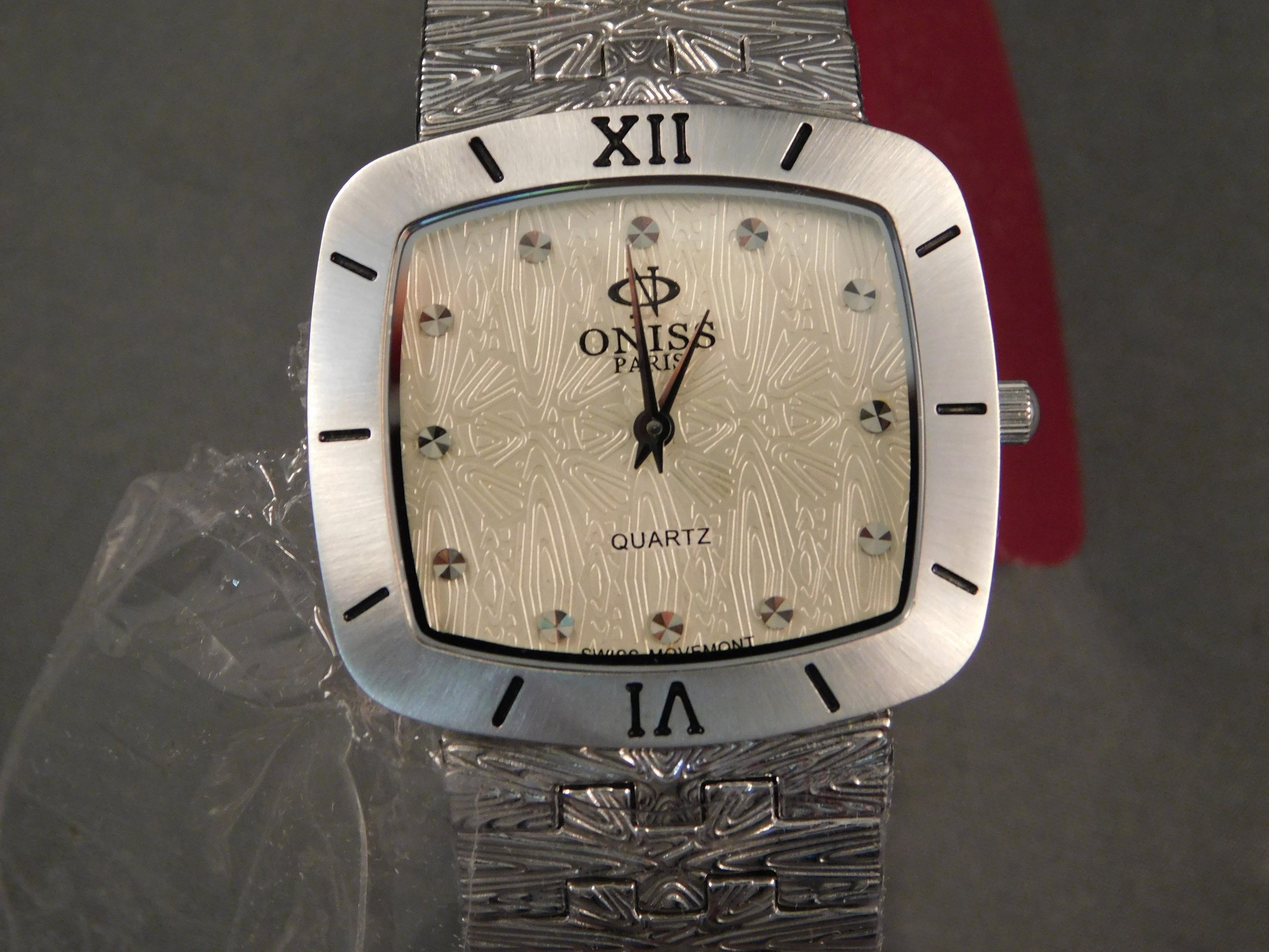 Oniss Paris 3ATM Stainless Steel Watch - Etsy display picture 1