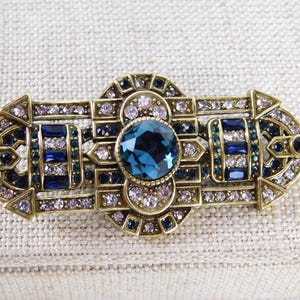 Art Deco Inspired Brooch by Heidi Daus