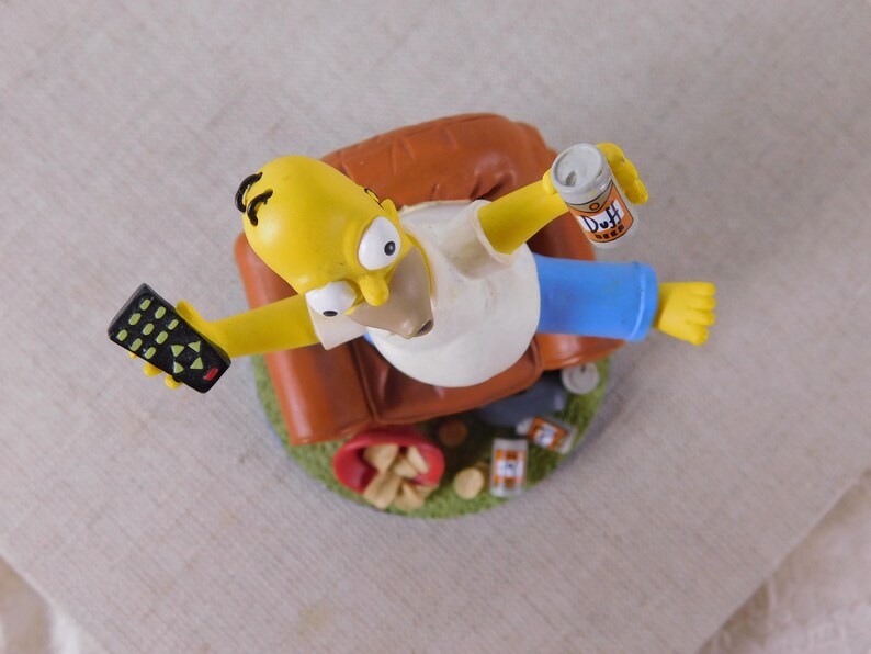 The Simpsons Woo-hoo Homer Statue - Etsy