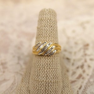 14K and Diamond Ring