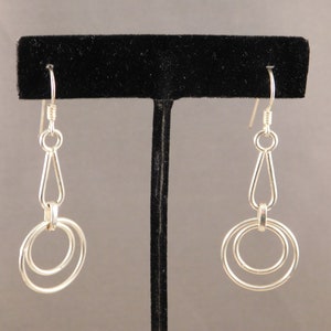 Orecchini pendenti in argento sterling