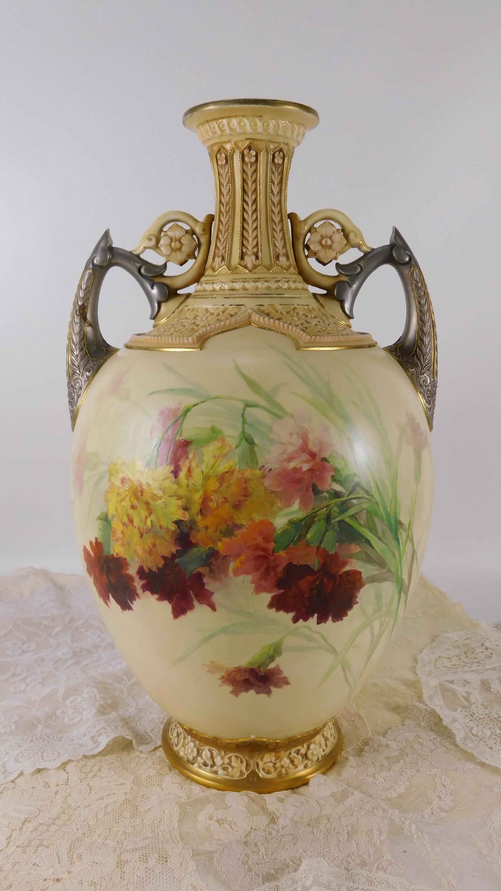 超ビンテージ　ロイヤルウースター　花瓶　壺 Royal worcester vase - Etsy 日本