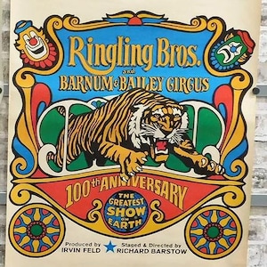 Cartel del circo Ringling Brothers and Barnum & Bailey - 1970