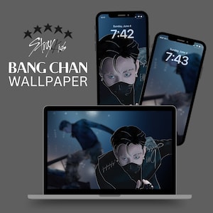 FONDO DE PANTALLA DE BANG CHAN / Descarga digital del fondo de pantalla de Bang Chan de Stray Kids.