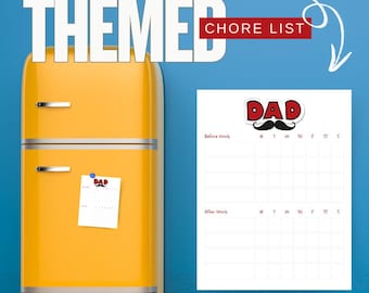 Dad Chore Chart