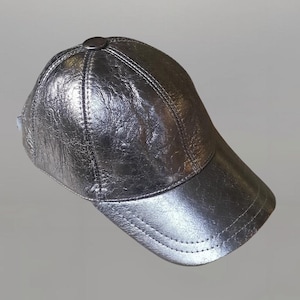 Leather Baseball Cap, Genuine Leather Cap, AdjustableSports Leather Cap Dad Cap,Woman hats,Geniune leather Sports caps.