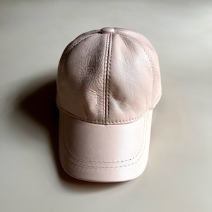 Leather Baseball  Caps Genuine Leather Cap Sports leather Dad Cap Adjustable leather caps Gift