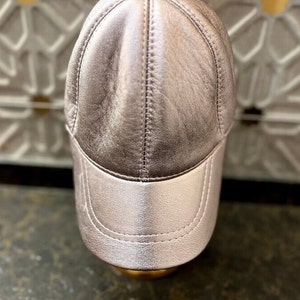 Leather Baseball Cap Genuine Leather Cap Sports Dad Cap Woman hats Geniune leather Sports cap mothers day gift